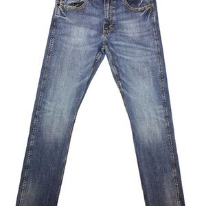 Wrangler Retro Men’s Slim Straight Jeans 30x34 10WLT88BZ Bozeman Stretch